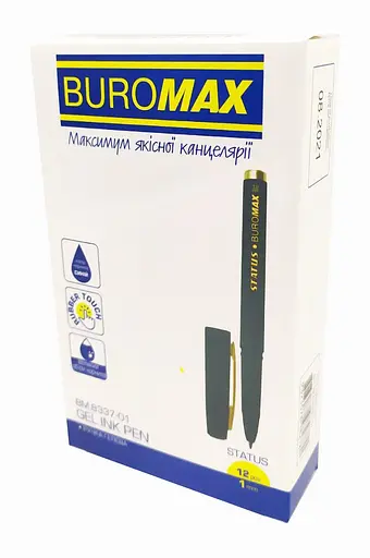 Ручка гелевая Rouber Touch, синие чернила, BM.8337-01