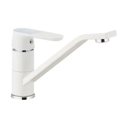 Змішувач для кухні White Mixxus Premium Tiger 555 MI0575 Білий матовий - фото 1