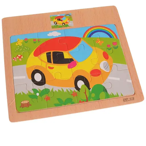 Деревянный пазл "Автомобиль" IW13