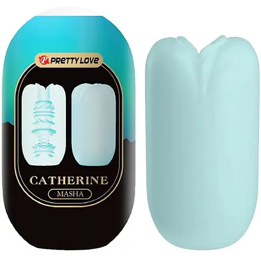 Мастурбатор Pretty Love Catherine Masha (голубой)