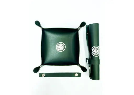 Настільна гра Планета Ігор Лоток для кубиків Ктулху (зелений) (Dice tray Cthulhu green) (pi-dt010) - фото 4