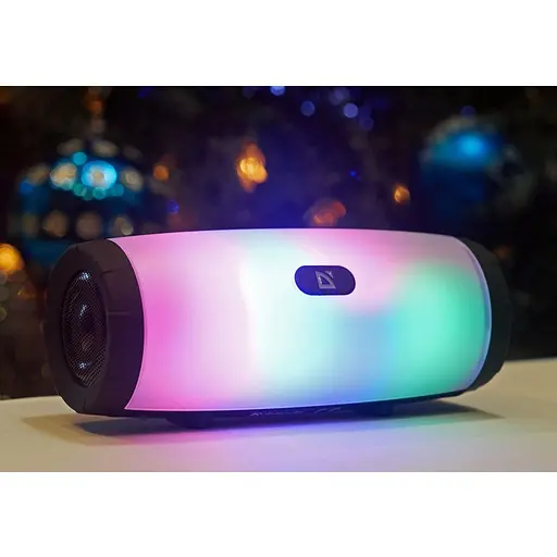 Портативная колонка Defender 65603 Enjoy S600 10Вт, Light/FM/microSD/USB, Black - фото 7