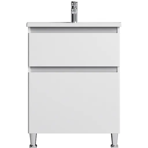 Тумба підлогова AM.PM X - Joy 65 см з умивальником (M85-FSX0652-WC0652WG38) - фото 1