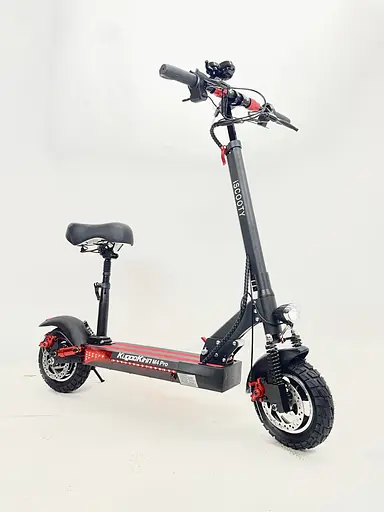 Электросамокат с сиденьем KugooKirin M4 PRO (1500W, 48V, 21Ah) вольтметр  - фото 2