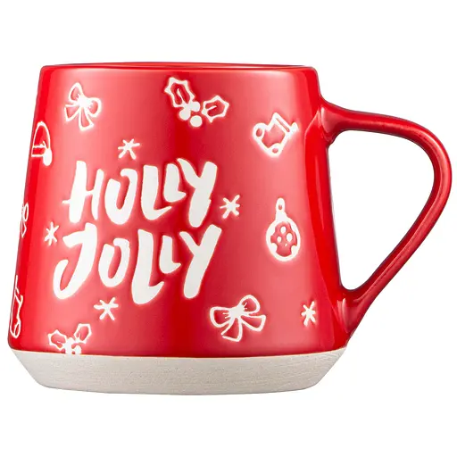 Чашка Ardesto Christmas New Year's кераміка 350 мл червона (AR3094)