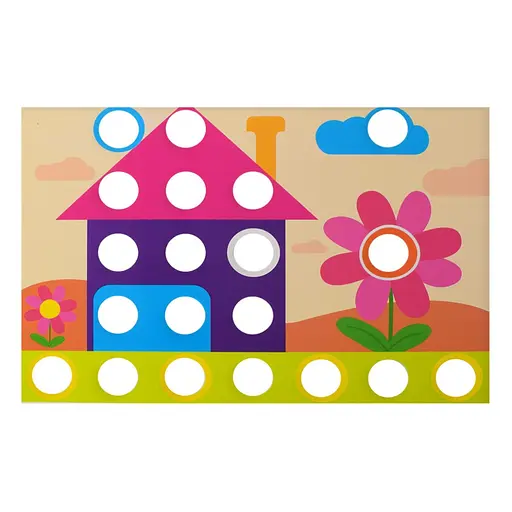 Детская мозаика с крупными деталями 669, 9 картинок - фото 10