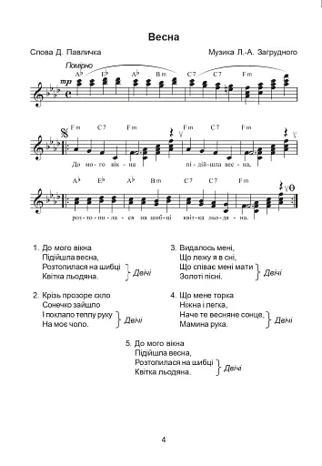 Співаночка. Пісенна скарбничка для дітей дошкільного та шкільного віку. Скринька 2 - фото 3