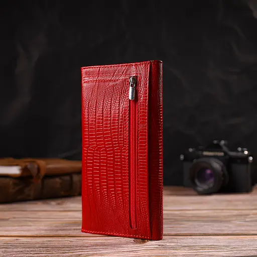 Жіночий шкіряний гаманець Canpellini 18х9х1 см acs0025545 - фото 7