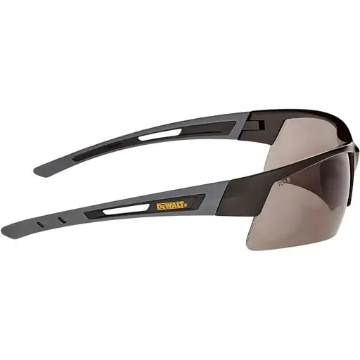 Очки DeWalt Crosscut тонированные поликарбонатные с резиновыми дужками и носодержателями (DPG100-2D) - фото 3