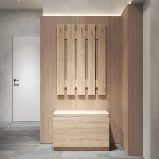 Передпокій VAYS комплект у передпокій №3 дуб сонома-білі планки