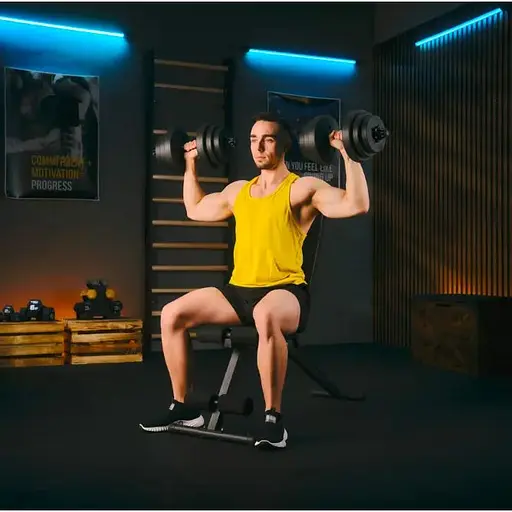 Гантели композитные Trex Sport TX-010SK 2х10кг - фото 7