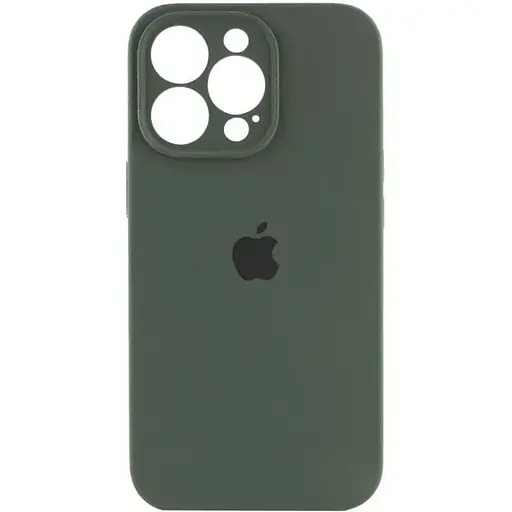 Чехол Epik Silicone Case Full Camera Protective (AA) для Apple iPhone 16 Pro Max (6.9) Зеленый/Cyprus Green - фото 1