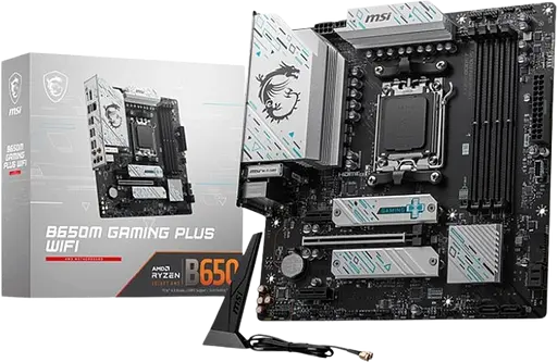 Материнська плата MSI B650M Gaming Plus Wi-Fi Socket AM5 (B650M GAMING PLUS WIFI)