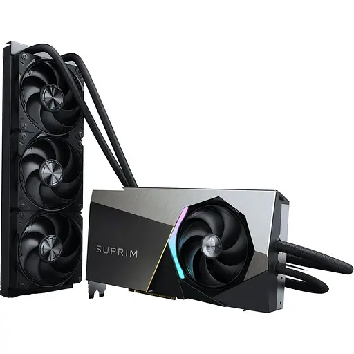 Видеокарта MSI GeForce RTX 5080 16 GB Suprim Liquid SOC (G5080-16SLS) UA [127131] - фото 3