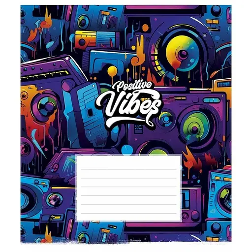 Зошит учнівський "Cool boys club" 024-3334L-2 в лінію, 24 аркуша