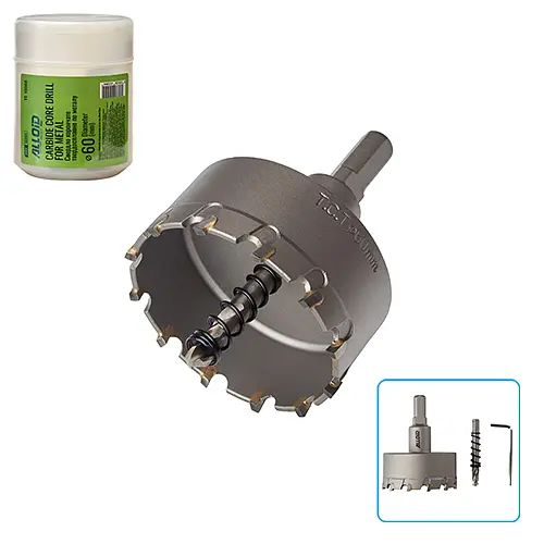 Свердло корончате Alloid Building Tools твердосплавне по металу 60 мм (TS-10060) - фото 2