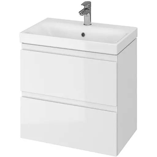 Тумба з умивальником Cersanit Moduo 60x38 Білий - фото 1