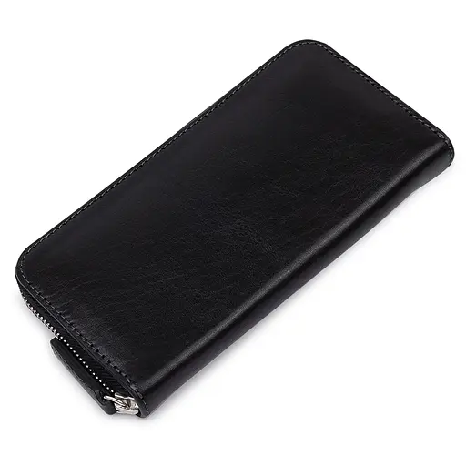 Кожаный женский кошелек Grande Pelle 19.5х10х2.5 см acs0018780 - фото 2