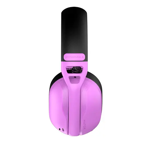 Игровые наушники беспроводные с микрофоном HATOR ESH-19 Wireless HYPERPUNK 3 SyncHUB Hi-Res Violet - фото 6