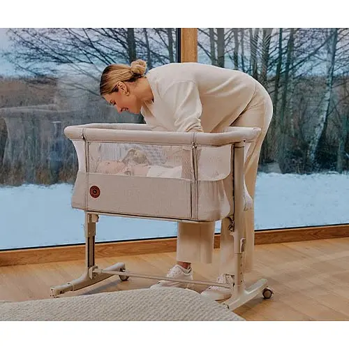 Приставная кроватка Lionelo Aurora 3 в 1 Beige Taupe (LO-AURORA BEIGE TAUPE) - фото 27