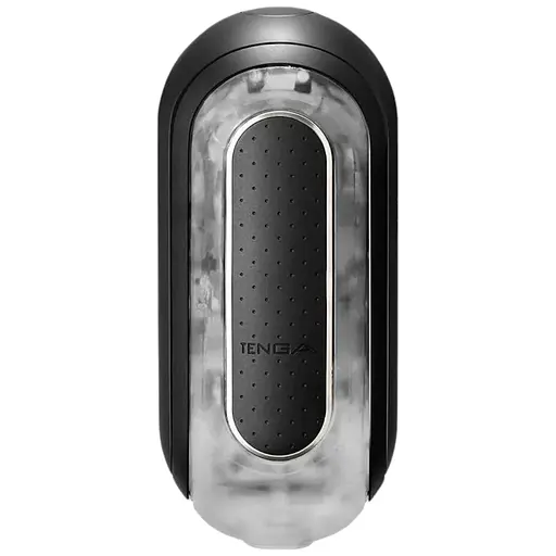 Мастурбатор Tenga Flip Zero Black, змінна інтенсивність стимуляції, розкладний