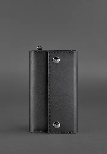 Кожаный клатч-органайзер (Тревел-Кейс) 5.0 черный - фото 2