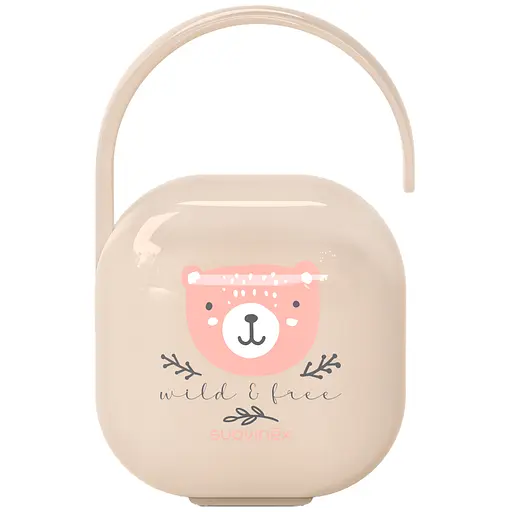 Футляр для пустушки Suavinex Wild & Free світло-рожевий (309137)
