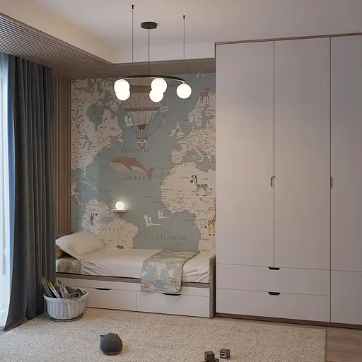 Настінний світильник MJ-Light CHARGER R 3200K WH 15014 - фото 5