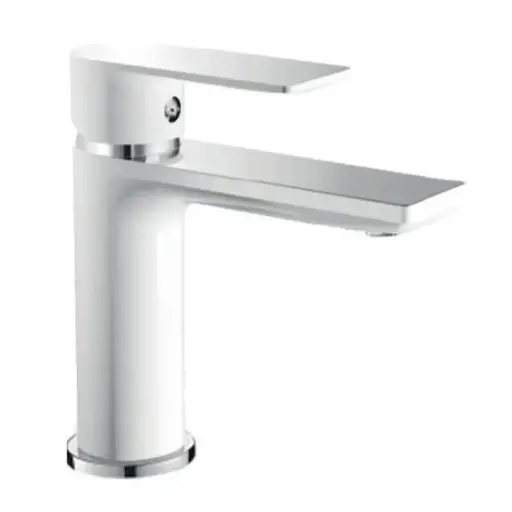 Змішувач для умивальника Haiba Alex 001 white/chrome HB9562 Білий матовий - фото 1