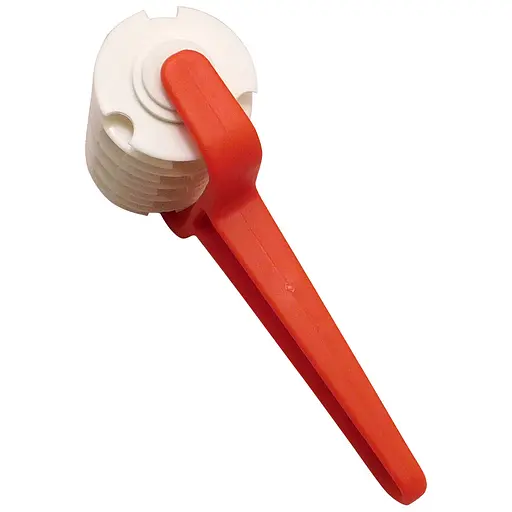 Валик ніж ролик різак кондитерський для нарізання тіста сіткою, Kitchette 83078 - фото 8