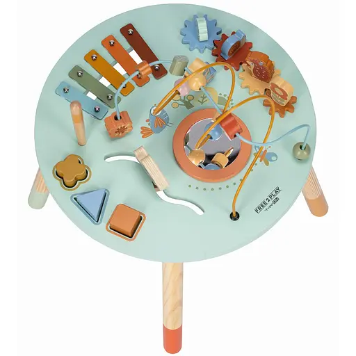 Інтерактивний стіл Free2Play Playzone дерев'яний блакитний (83235) - фото 4