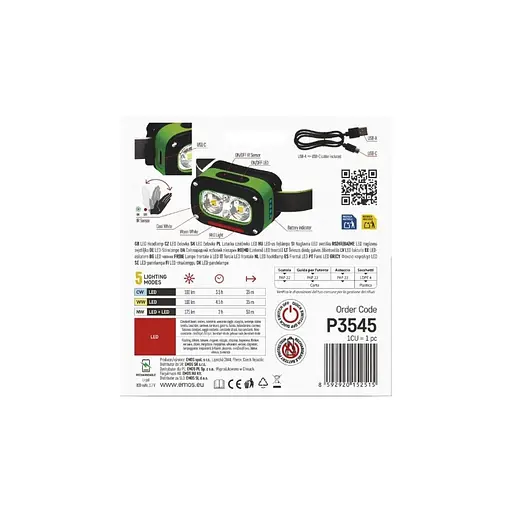 Фонарь EMOS P3545 170Lm Li-Ion P3545 - фото 9