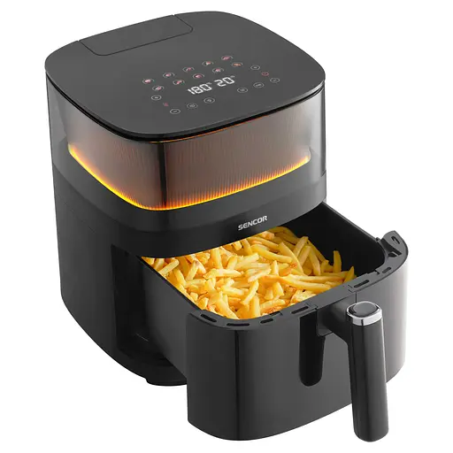 Мультипіч Sencor Vita 1500Вт 5л 10 програм метал/пластик з віконцем чорний - фото 8