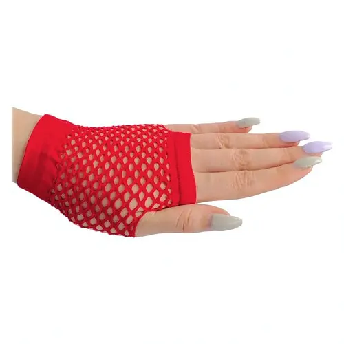 Перчатки-митенки Сеточка - фото 1