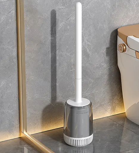 Йоржик пластиковий силіконовий Joybos з довгою ручкою (JBS-MTS-N04B2-JWT)