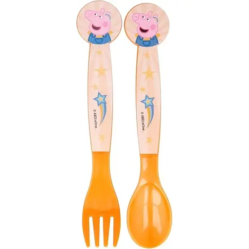 Детский набор столовых приборов 2 предмета Stor Peppa Pig (41217)