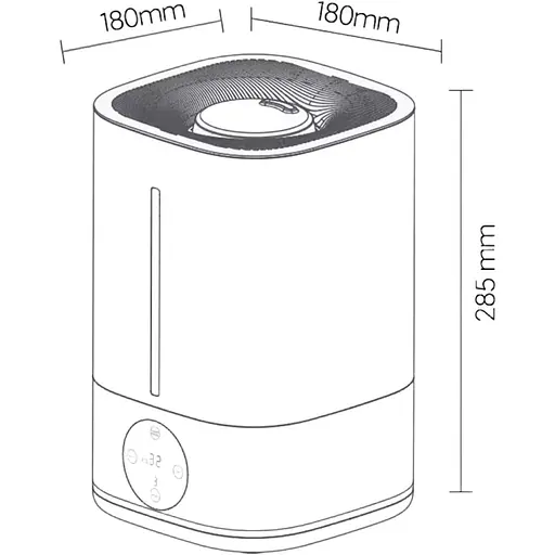 Зволожувач повітря Lydsto Humidifier F200S (XD-F200-02) [134305] - фото 2
