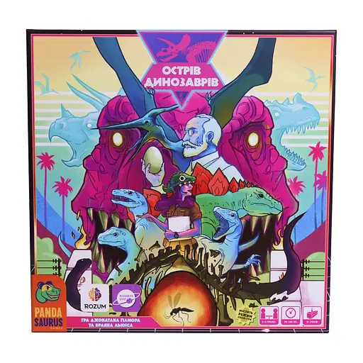 Настільна гра Планета Ігор Острів Динозаврів (Dinosaur Island) (укр.) (RO31UA) - фото 2