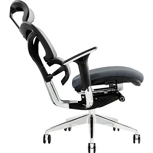 Офисное кресло GT Racer X-782 (W-20, B-40), светло-серое (X-782 Bright Gray (W-20 B-40)) - фото 4