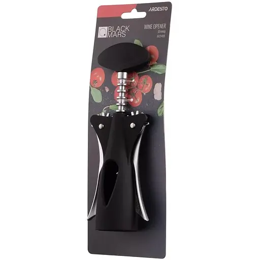 Штопор-бабочка Ardesto Black Mars черный с рычажным механизмом (AR2140B) - фото 4
