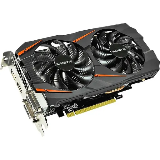 Видеокарта Gigabyte GTX 1060 3Gb Windforce OC (GV-N1060WF2OC-3GD) (GDDR5, 192 bit, PCI-E 3.0 x16) Б/у - фото 4