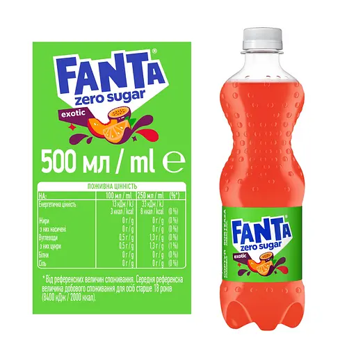 Напиток сокосодержащий Fanta Exotic, сил/газ, 500 мл - фото 6