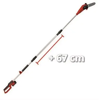 Висоторіз ланцюговий акумуляторний Einhell GC-LC 18/20 Li T Solo (3410581) - фото 7