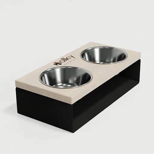 Hollky StellWood — миски на підставці для маленьких собак та котів (2 × 0,45 л) - фото 8