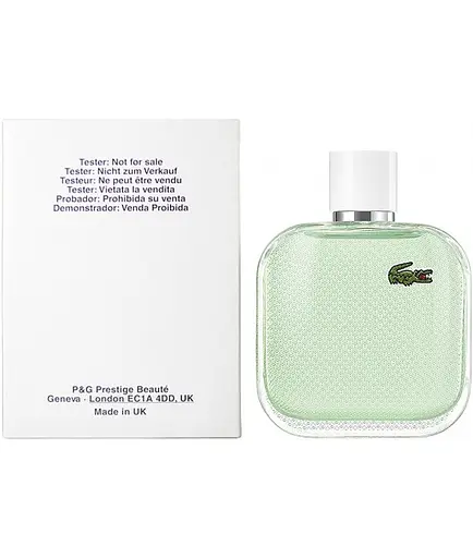Оригинал Lacoste L.12.12 Blanc Eau Fraiche 100 мл ТЕСТЕР туалетная вода - фото 1
