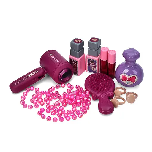 Трюмо 3в1 з аксесуарами іграшковий косметичний столик для маленьких модниць - фото 5