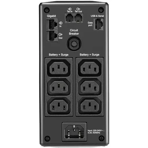 ДБЖ APC Back UPS Pro BR 650VA,390Вт, LCD - фото 2