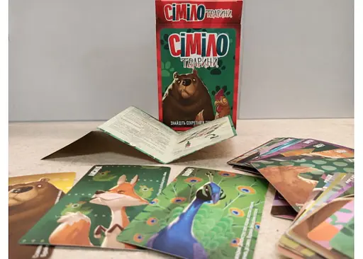 Настільна гра Kilogames Сіміло. Тварини (Similo. Animals) (укр.) (11975) - фото 6
