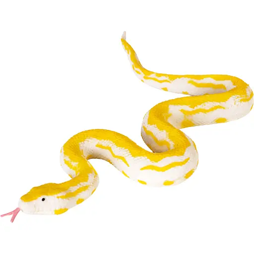 Іграшка-фігурка Kids Team Змія жовта (ZY1827209) - фото 1