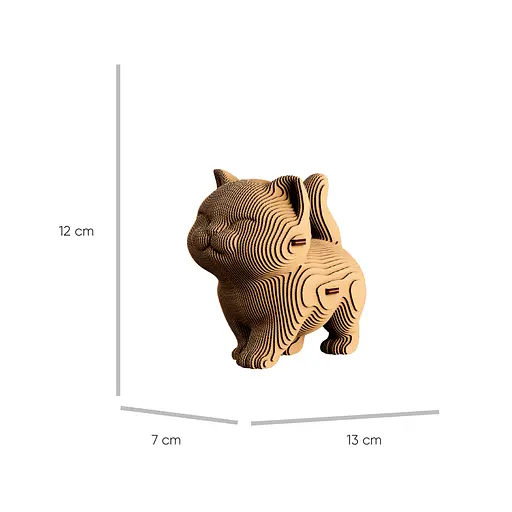 WALKING KITTEN - Картонний 3Д пазл Cartonic - фото 5